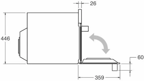 Встраиваемая микроволновая печь Bertazzoni F30PROMWLXT купить в Москве
