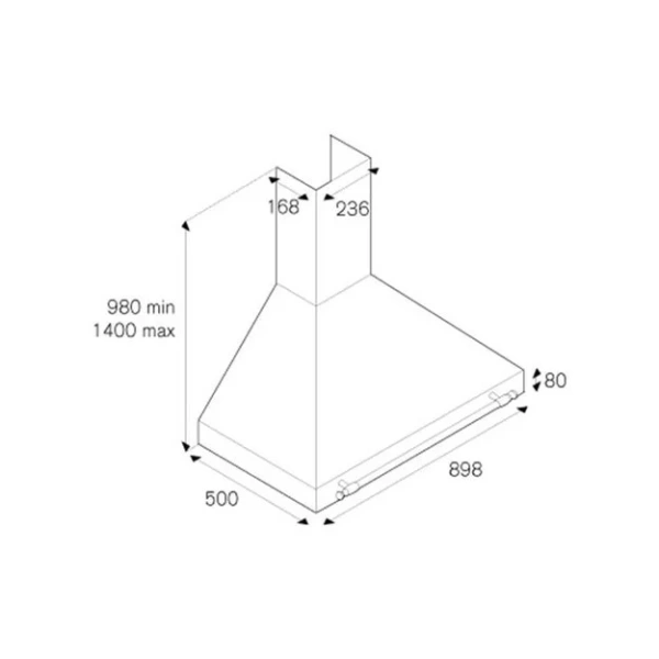 Вытяжка Bertazzoni K90 HER CR A купить в Москве
