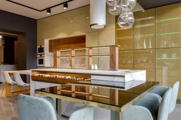 Духовой шкаф Kuppersbusch BP 6550.0 W4 Gold купить в Москве
