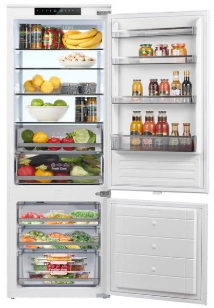 Встраиваемый холодильник Maunfeld MBF19369NFWGR Lux Inverter купить в Москве
