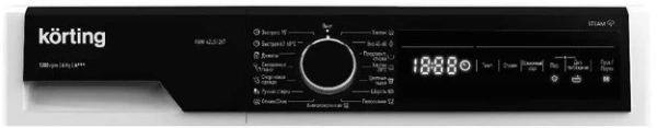 Узкая стиральная машина с паром Korting KWM 42LS1267 купить в Москве