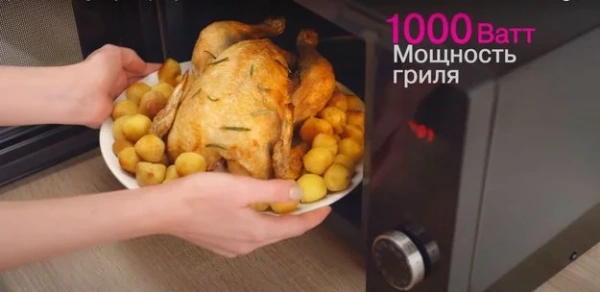 Микроволновая печь с грилем Gorenje MO20A4BH купить в Москве
