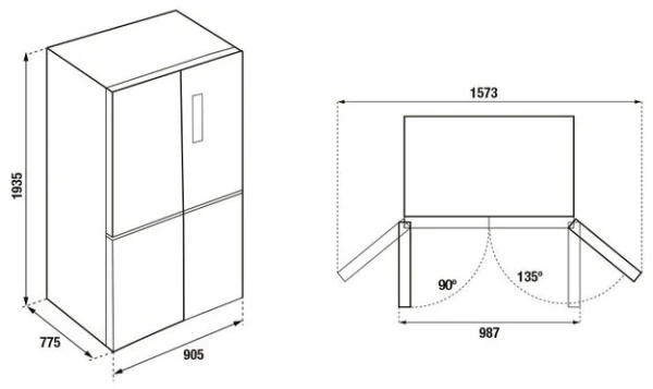 Холодильник Kuppersbusch FKG 9650.0 E-02 купить в Москве