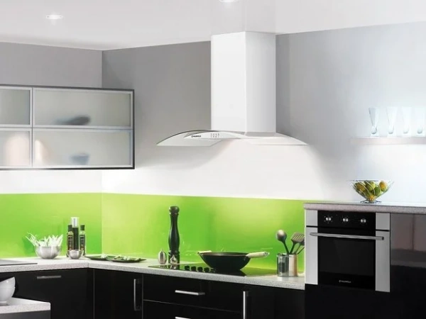 Вытяжка Maunfeld ANCONA PLUS 90 WHITE GLASS Transparent купить в Москве
