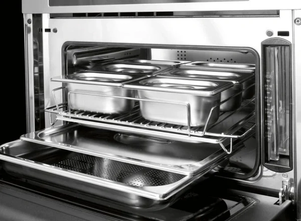 Встраиваемый комбинированный паровой шкаф Fulgor Milano LCSO 4511 TC WH купить в Москве