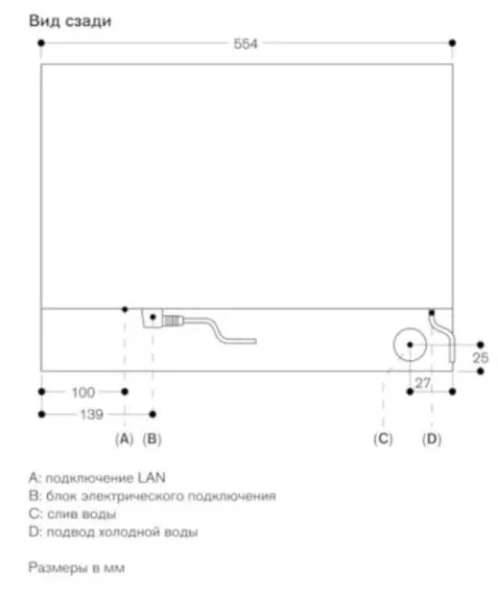 Комбинированный духовой шкаф-пароконвектомат Gaggenau BS471112 купить в Москве
