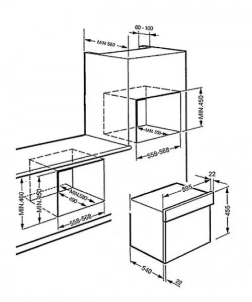 Микроволновая печь Smeg SC845MP-9 купить в Москве
