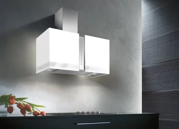 Вытяжка Falmec Mirabilia Isola 85 Platinum Vetro (800) ECP купить в Москве
