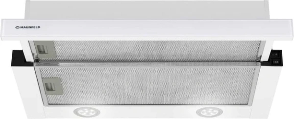 Встраиваемая кухонная вытяжка MAUNFELD VS Fast Glass 60 белый купить в Москве
