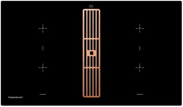 Варочная панель с вытяжкой Kuppersbusch KMI 9850.0 SR Copper купить в Москве