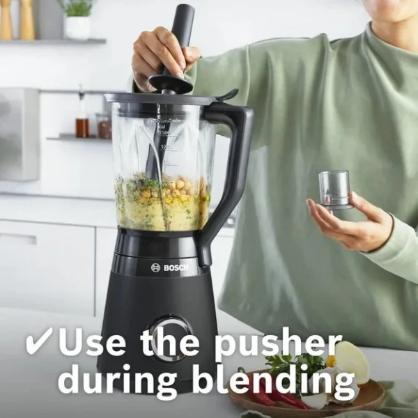 Блендер Bosch MMB6176B черный купить в Москве с доставкой
