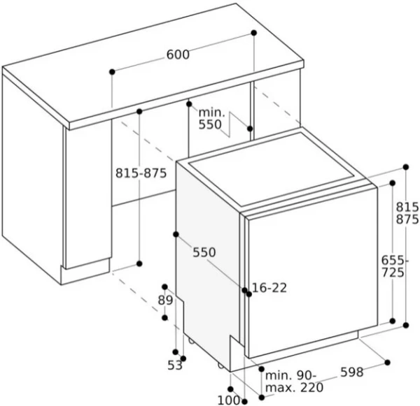 Встраиваемая посудомоечная машина Gaggenau DF260101 купить в Москве