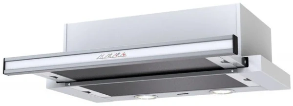 Встраиваемая вытяжка KRONA Kamilla sensor 600 white glass (2 мотора) купить в Москве
