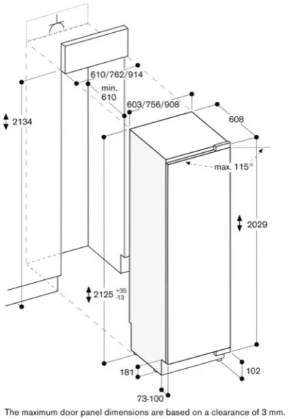 Встраиваемый холодильник Gaggenau RC472305 купить в Москве
