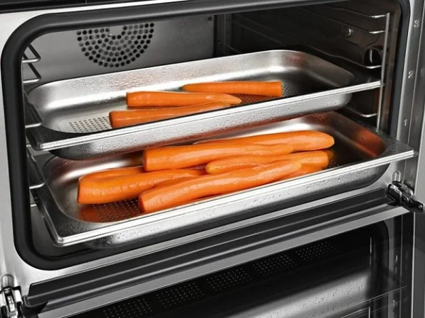 Встраиваемая комби-пароварка Miele DGC 7440 EDST/CLST купить в Москве