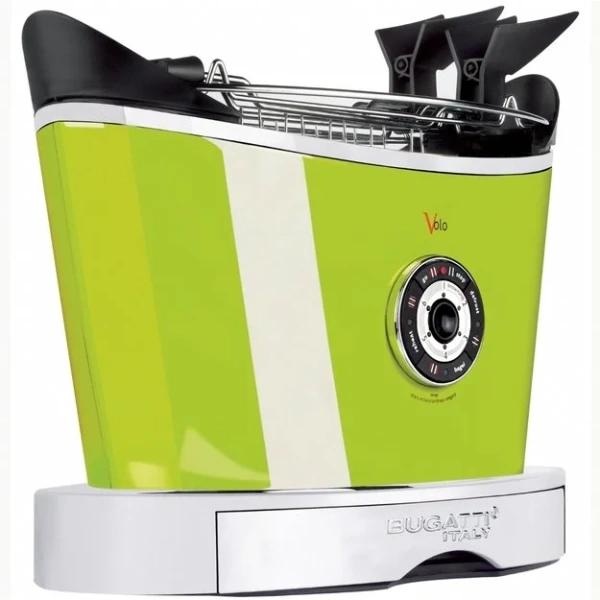 Тостер Bugatti VOLO Apple Green 13-SVOLOCM купить в Москве с доставкой
