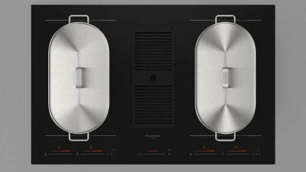 Варочная панель с встроенной вытяжкой Fulgor Milano FCLHD 8041 HID TS BK2 купить в Москве с доставкой
