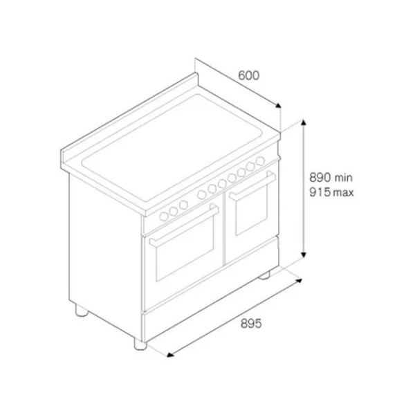 Варочный центр Bertazzoni HER905IMFEDVIT купить в Москве