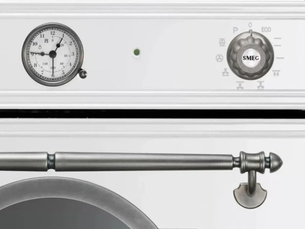 Многофункциональный духовой шкаф Smeg SF700BS купить в Москве
