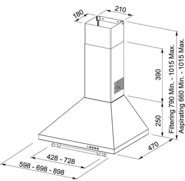Вытяжка Franke FCM 902 PW купить в Москве
