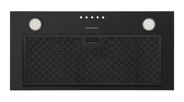 Встраиваемая кухонная вытяжка MAUNFELD Crosby Power 60 черный купить в Москве
