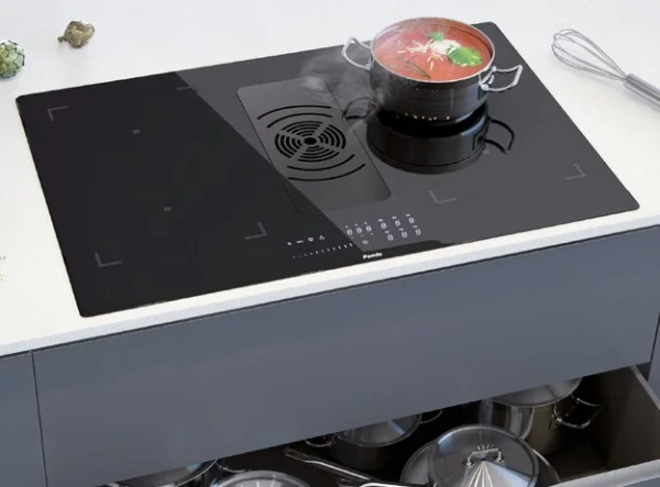 Варочная панель с вытяжкой Pando E-391/78 V.1130 ECO PLUS купить в Москве