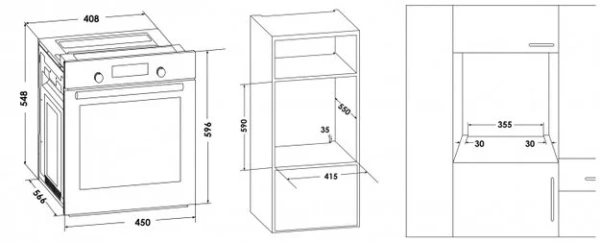 Духовой шкаф Schaub Lorenz SLB EE4410 купить в Москве
