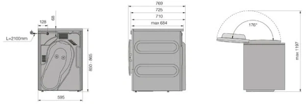 Профессиональная сушильная машина Asko TDC1481HC.S купить в Москве
