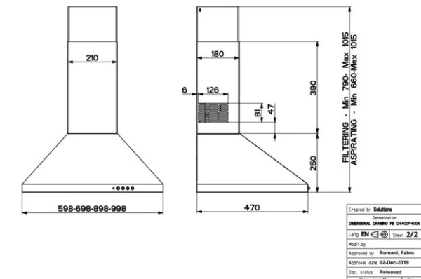 Вытяжка Faber STRIP SMART PB X A90 купить в Москве
