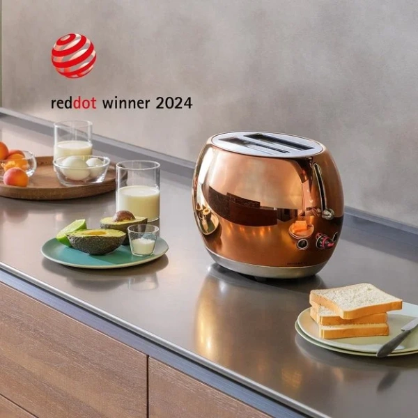 Тостер Bugatti ROMEO 02-RMRG купить в Москве с доставкой
