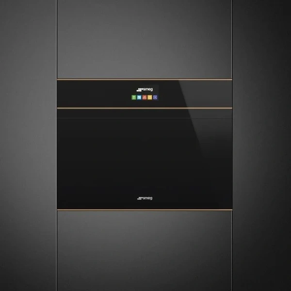 Духовой шкаф комбинированный с пароваркой Smeg SF4604PVCNR1 купить в Москве
