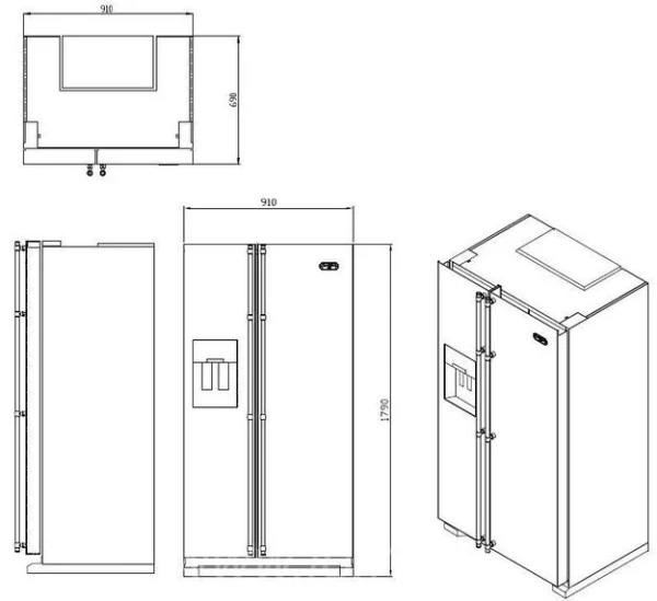Холодильник Lofra GFRWS619 купить в Москве