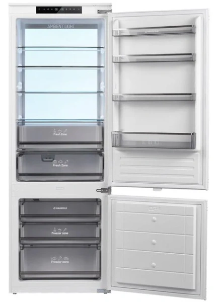 Встраиваемый холодильник Maunfeld MBF19369NFWGR Lux Inverter купить в Москве
