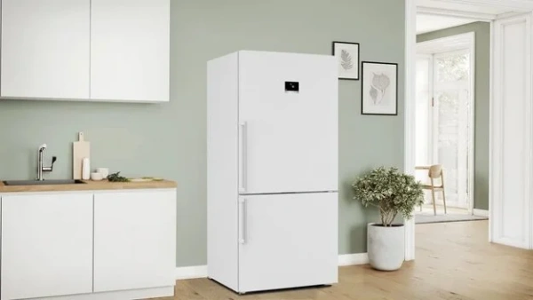 Двухкамерный холодильник Bosch KGP86FWC0N купить в Москве
