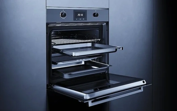 Духовой шкаф с паром Kuppersbusch BD 6340.0 KSM6 MattBlack купить в Москве
