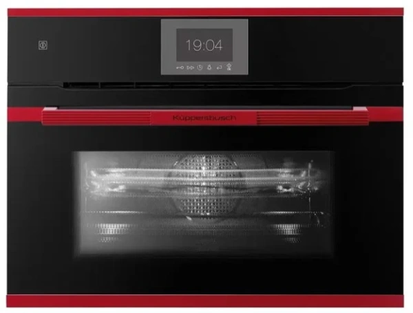 Компактный духовой шкаф с микроволнами Kuppersbusch CBM 6550.0 S8 Hot Chili купить в Москве