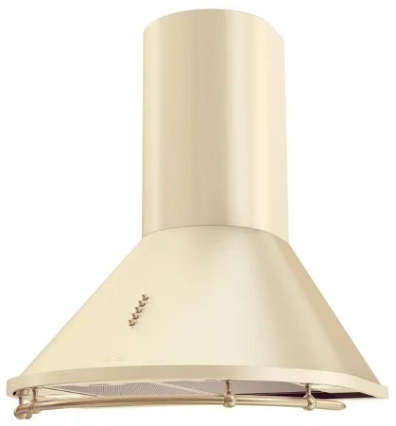 Купольная вытяжка Krona NIKOL 600 ivory/bronze push button купить в Москве
