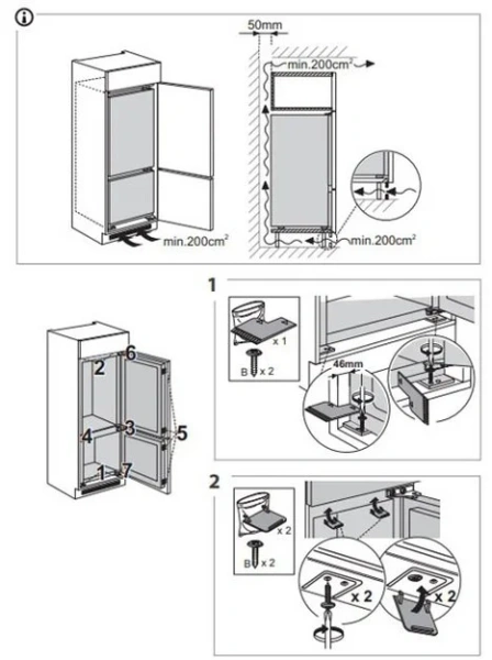 Встраиваемый холодильник Franke FCB 360 V NE D купить в Москве
