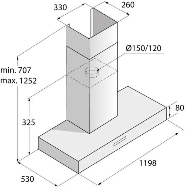 Вытяжка Asko CW4176 S купить в Москве

