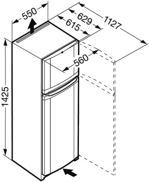 Холодильник Liebherr CTesf 2441 Comfort купить в Москве