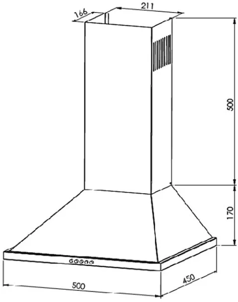 Вытяжка Zigmund Shtain K 127.51 B купить в Москве
