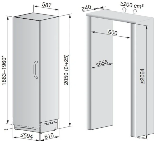 Встраиваемая морозильная камера V-ZUG V6000 Supreme FR6T-51099 L купить в Москве
