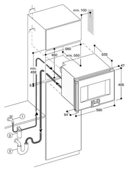 Духовой шкаф-пароварка Gaggenau BS 270-130 купить в Москве
