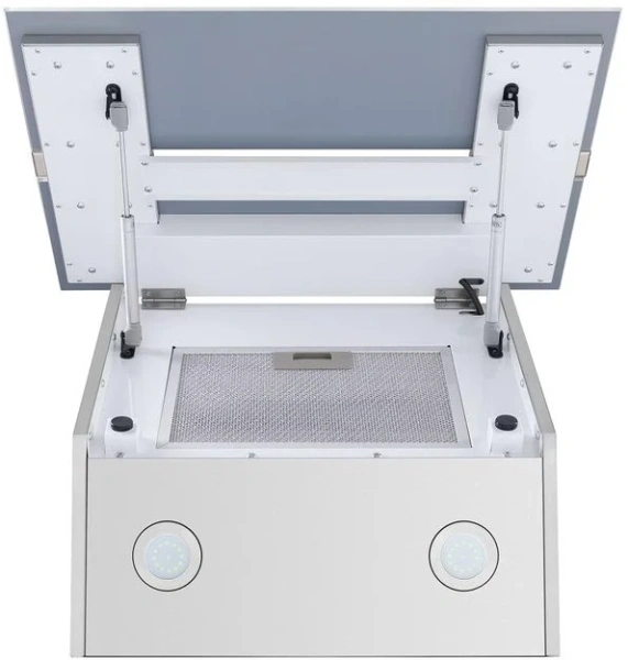 Вытяжка Maunfeld MERSEY 50 Inox Glass white купить в Москве
