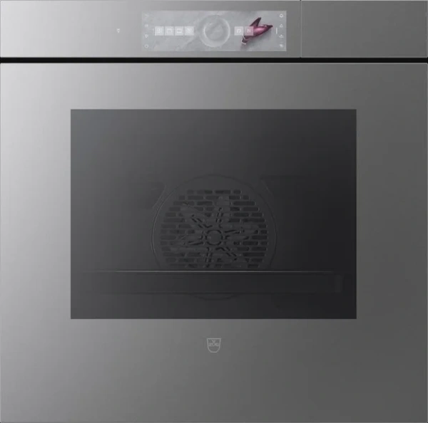 Встраиваемый паровой шкаф V-ZUG CombairSteamer V6000 60 CS6T-23049 (платиновое стекло) купить в Москве