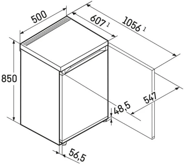 Холодильник Liebherr Rd 1201 купить в Москве
