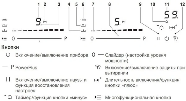 Индукционная варочная панель V-ZUG CookTop V4000 I904 CTI4T-31142 купить в Москве с доставкой
