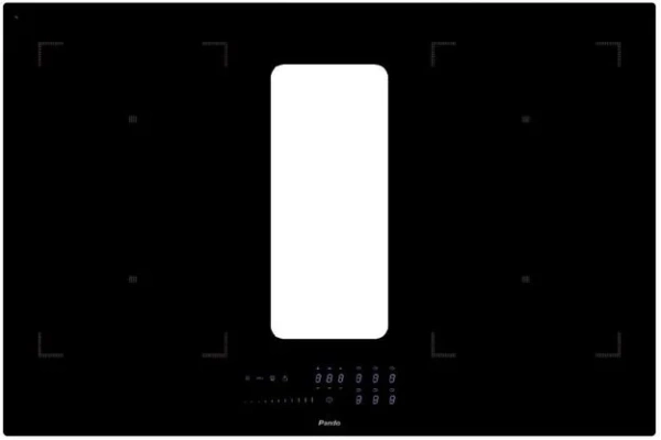 Варочная панель с вытяжкой Pando E-390/78 V.1130 ECO PLUS + KIT FCLR-AE купить в Москве с доставкой
