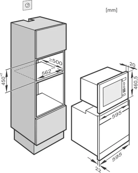 Микроволновая печь Miele M6040SC EDST/CLST сталь CleanSteel купить в Москве
