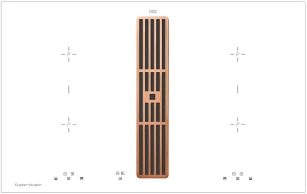 Варочная панель с вытяжкой Kuppersbusch KMI 8500.0 WR Copper купить в Москве